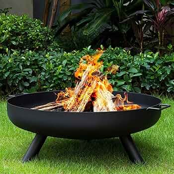 Amazon.com: Outdoor FireBowl,28 inch Wood Burning Large